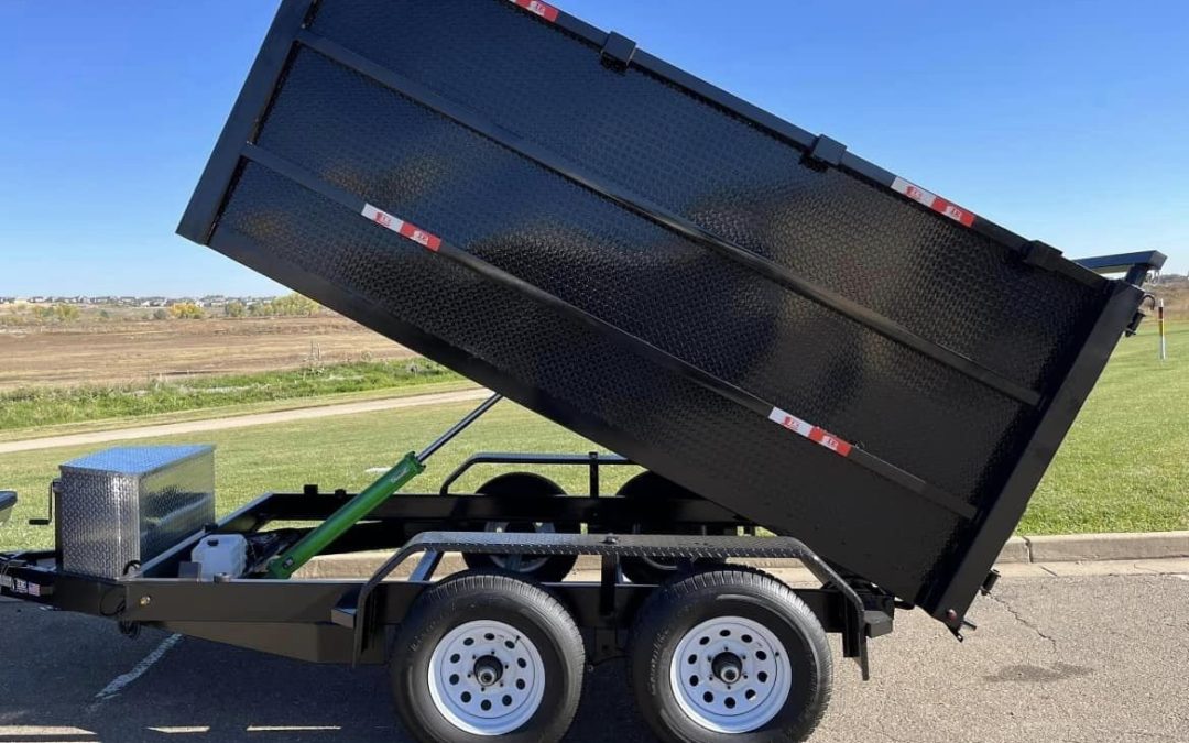 Junk hauler, lift trailer