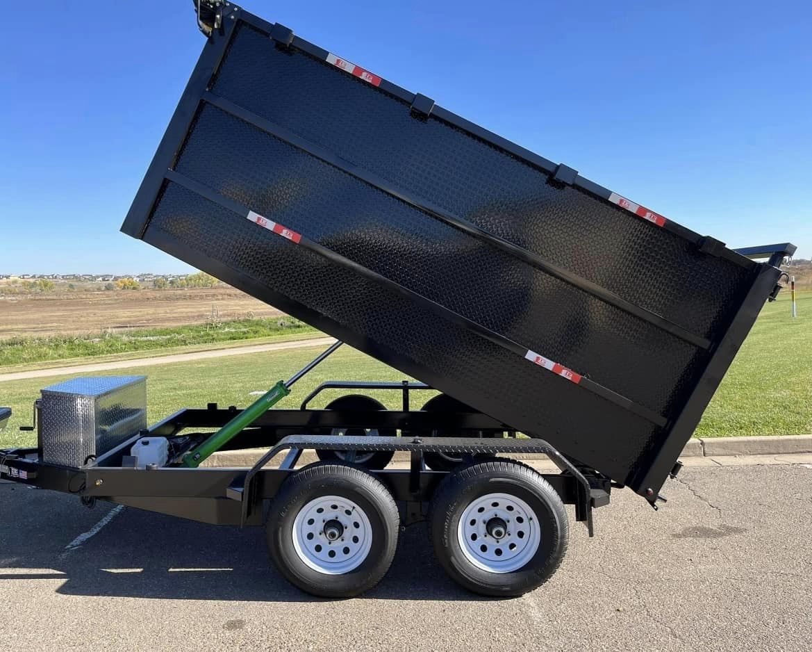 Junk hauler, lift trailer