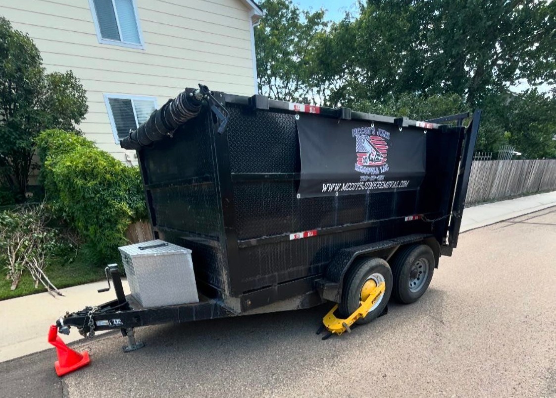 Junk removal trailer