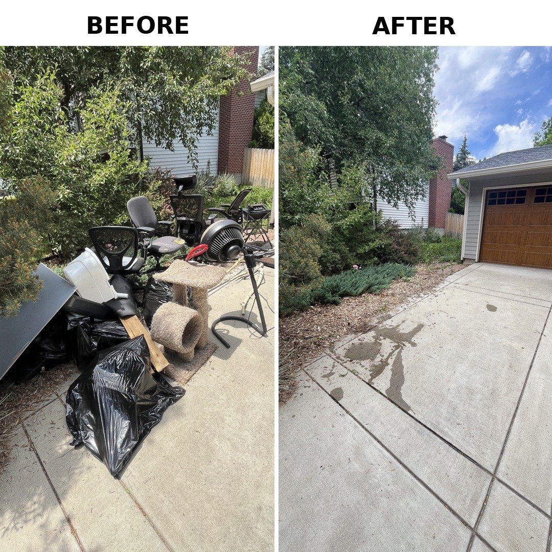 Junk removal trailer